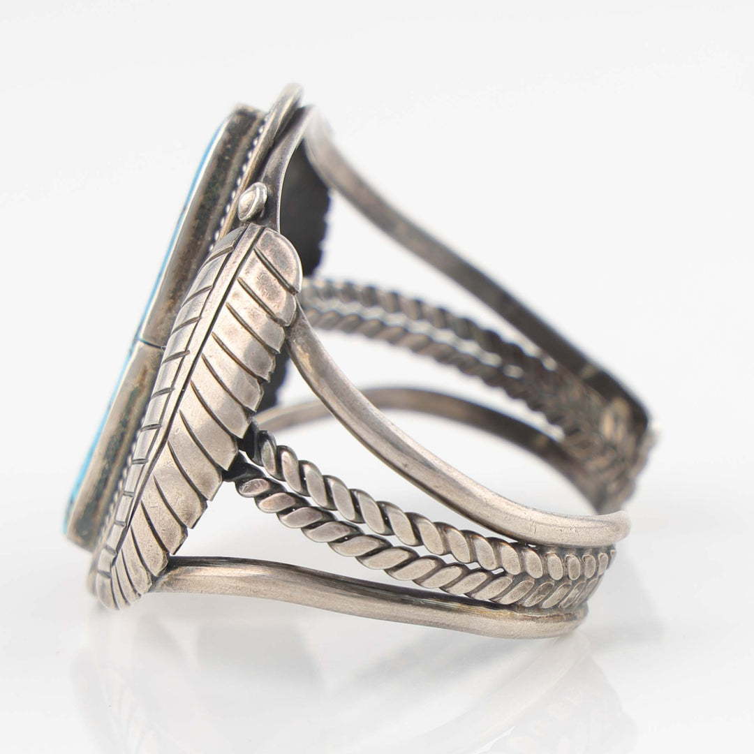 1970s Morenci Turquoise Cuff