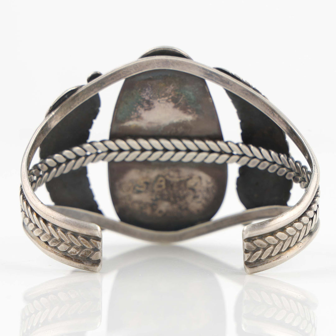 1970s Morenci Turquoise Cuff
