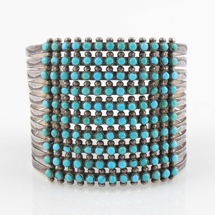 1940s Turquoise Row Bracelet
