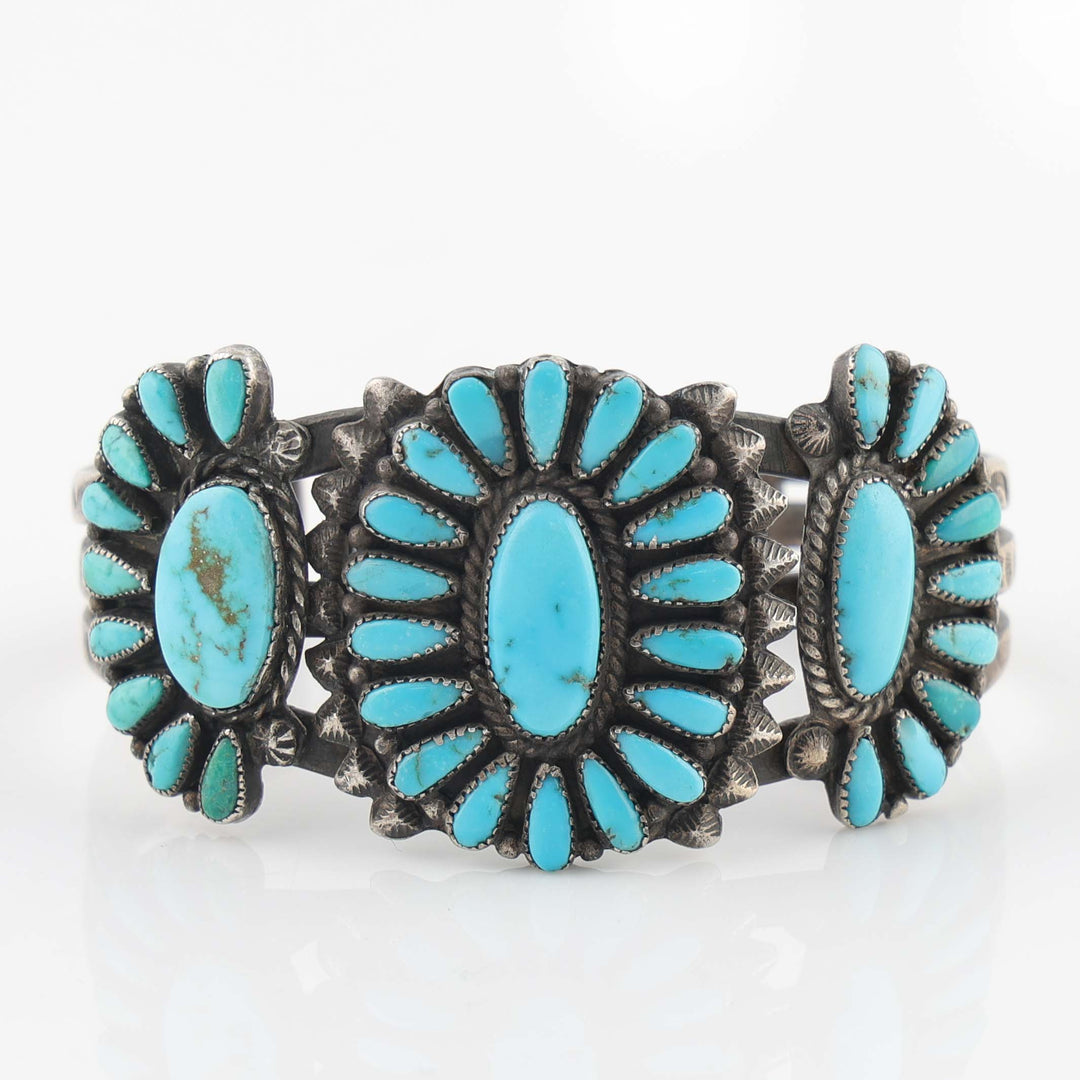 1940s Zuni Turquoise Cuff