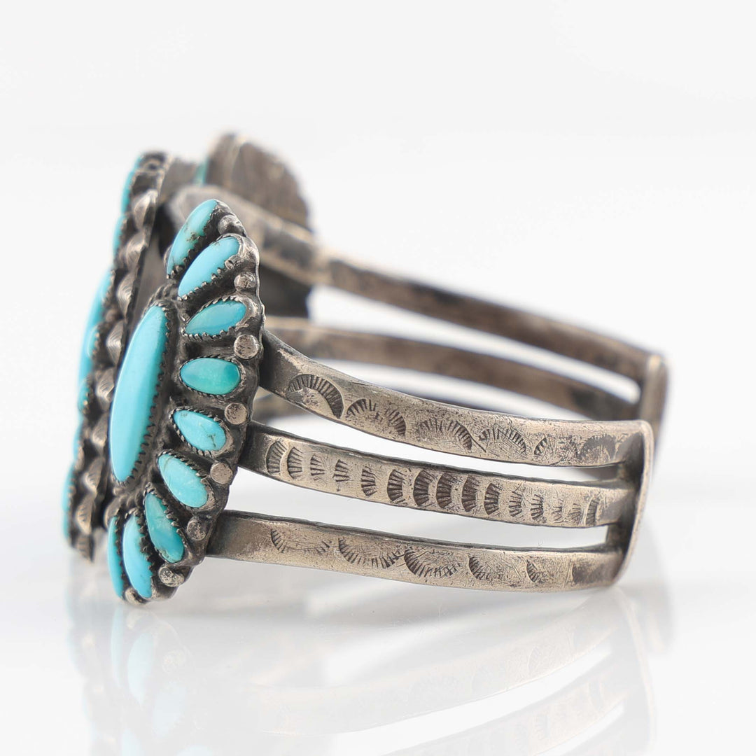 1940s Zuni Turquoise Cuff