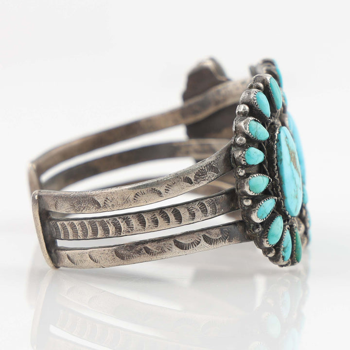 1940s Zuni Turquoise Cuff