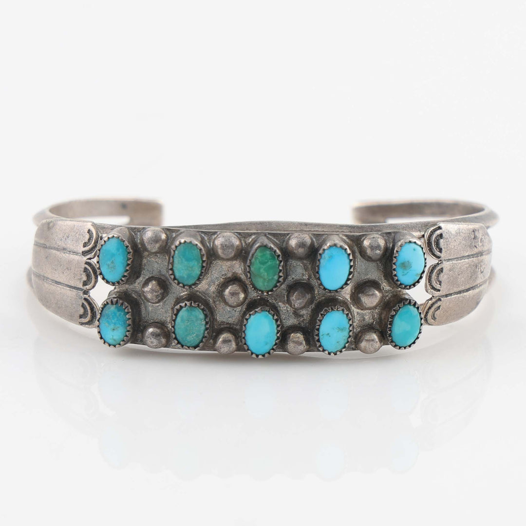 1940s Navajo Turquoise Cuff