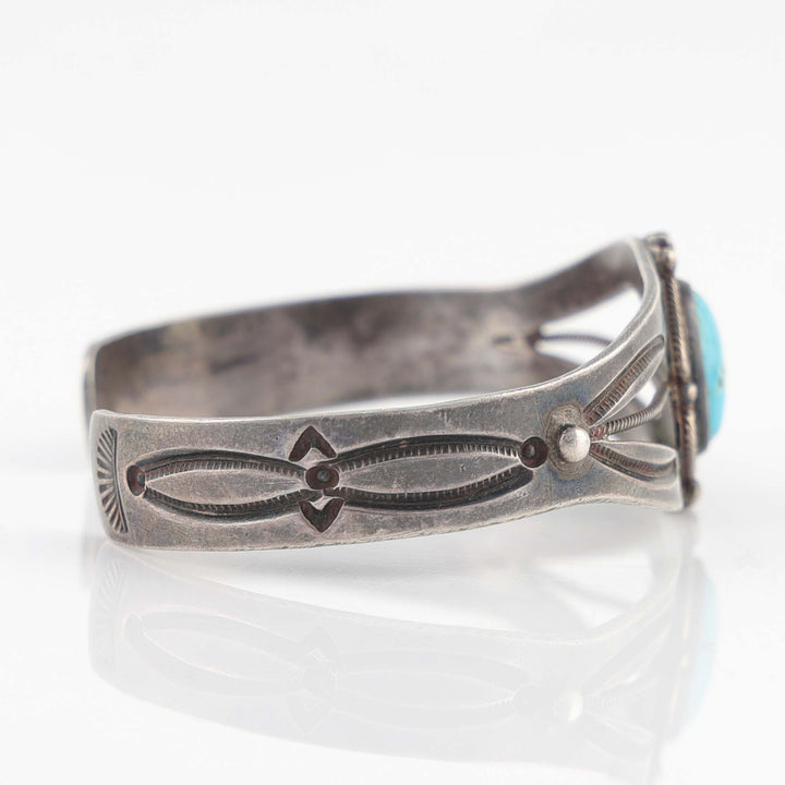 1940s Fred Harvey Turquoise Cuff