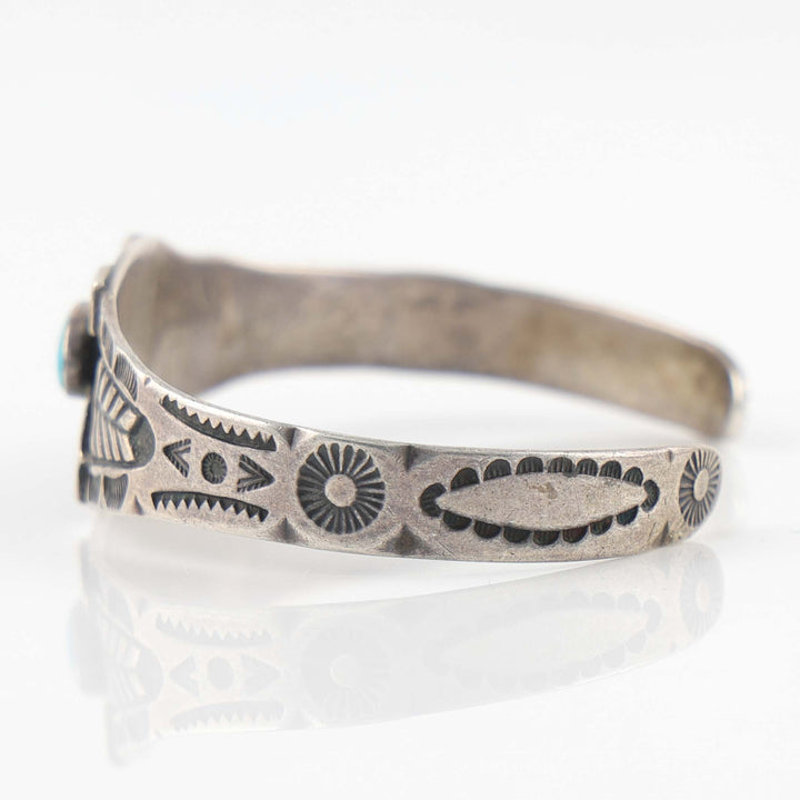 1930s Fred Harvey Turquoise Cuff