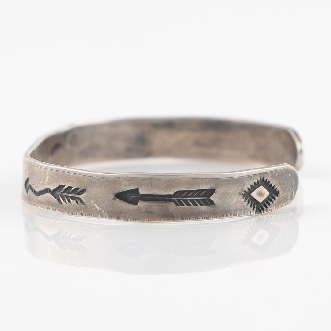 1930s Whirling Log and Arrow Cuff
