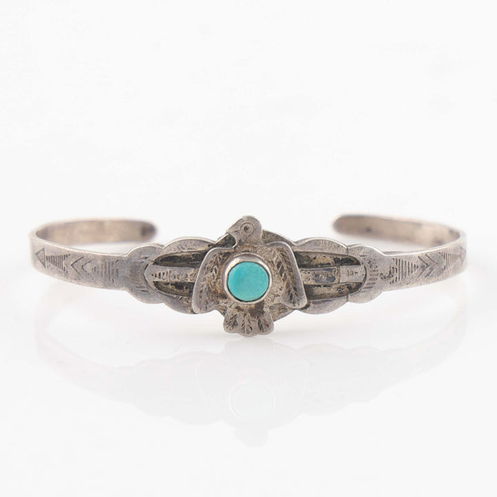 1930s Navajo Turquoise Baby Bracelet