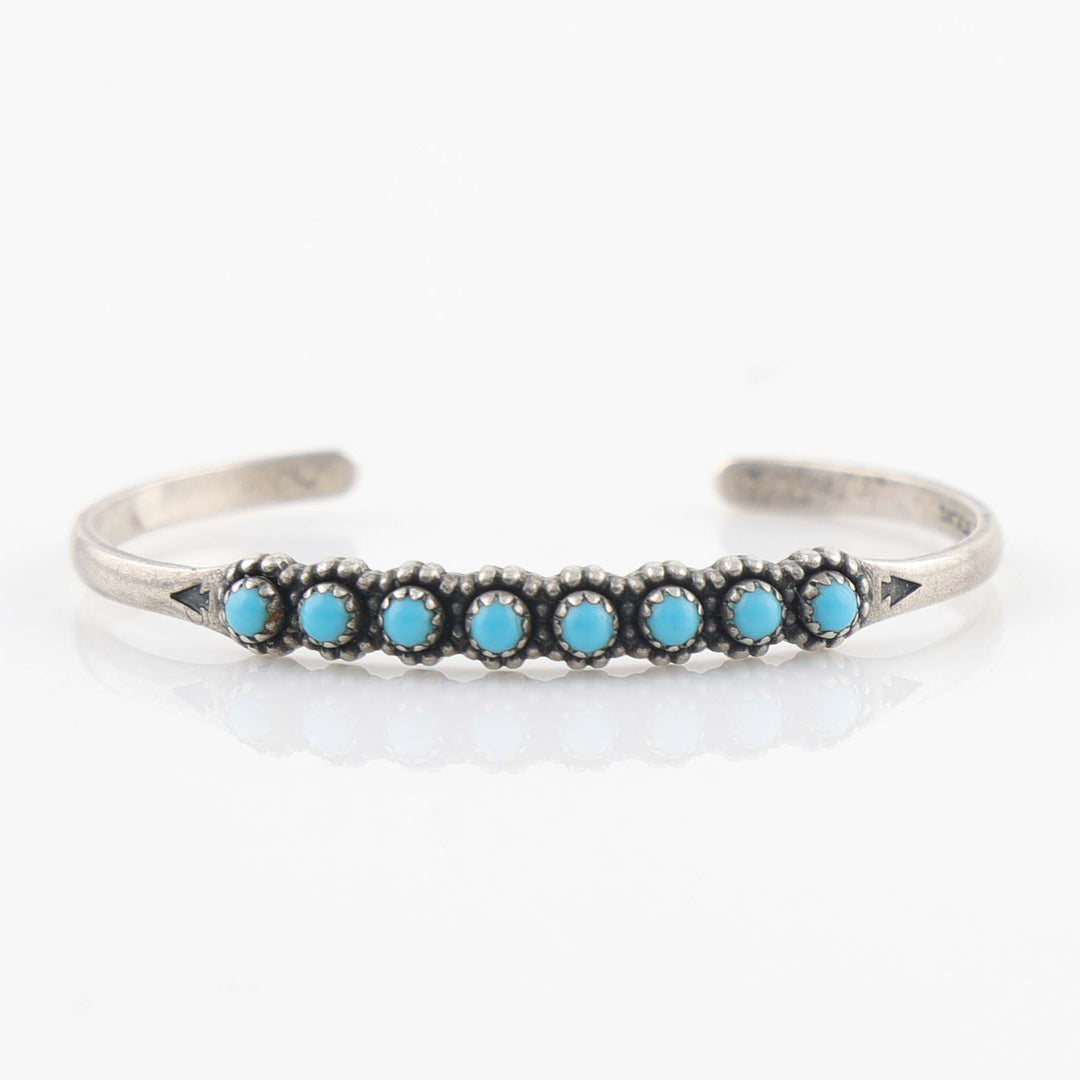 1960s Navajo Turquoise Baby Bracelet