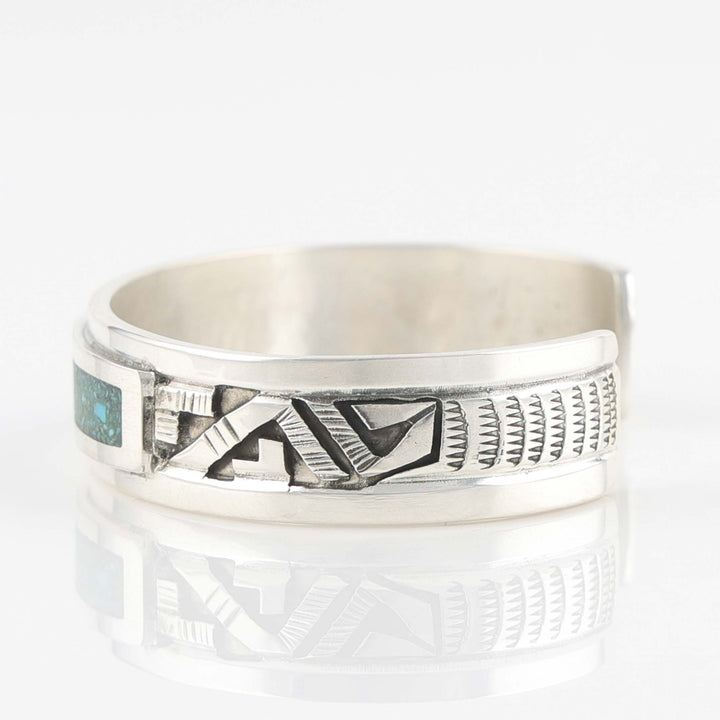 Turquoise Inlay Cuff