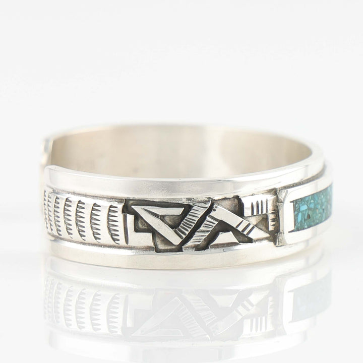Turquoise Inlay Cuff