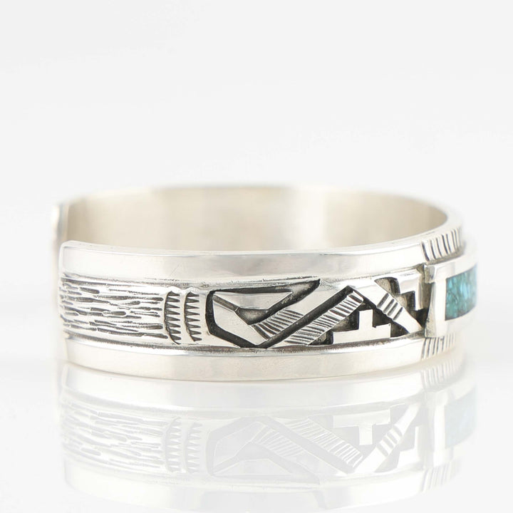 Turquoise Inlay Cuff
