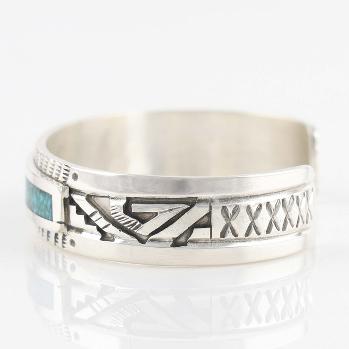 Turquoise Inlay Cuff