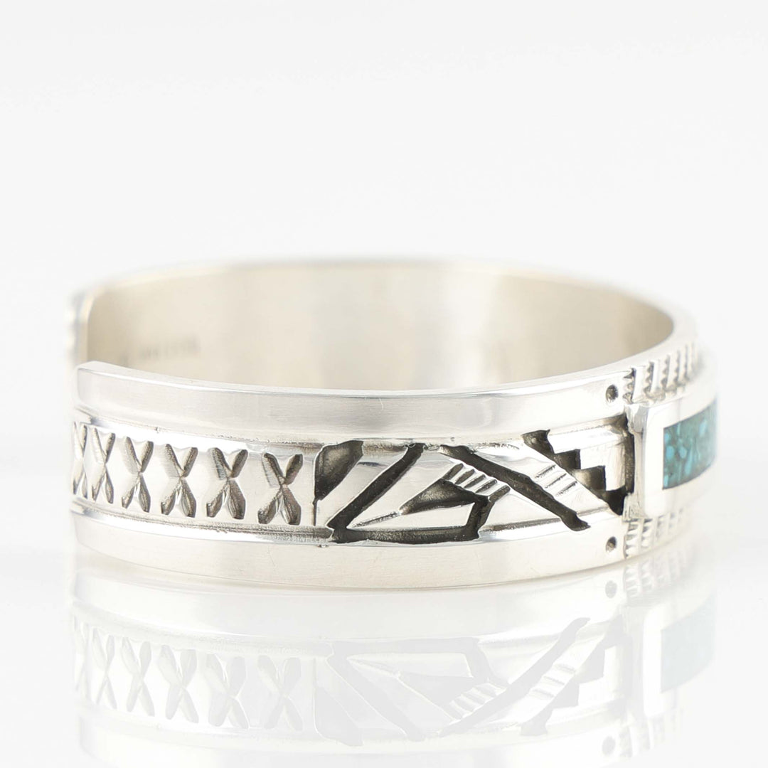 Turquoise Inlay Cuff