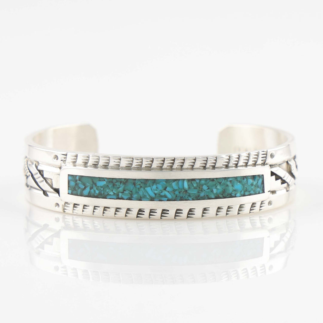 Turquoise Inlay Cuff