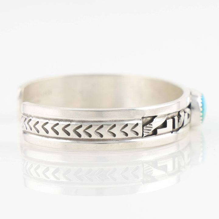 Blue Bird Turquoise Cuff