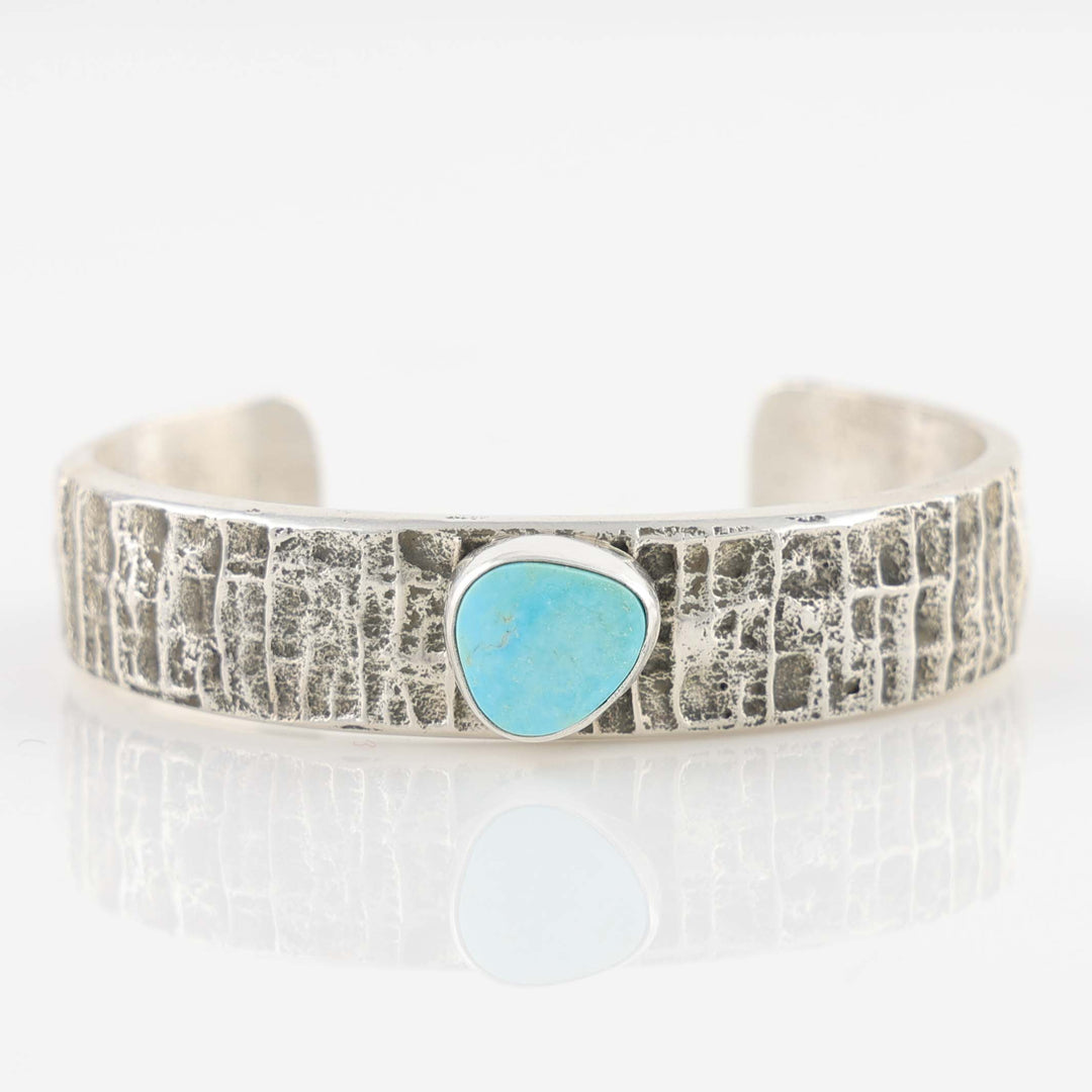 Blue Bird Turquoise Cuff