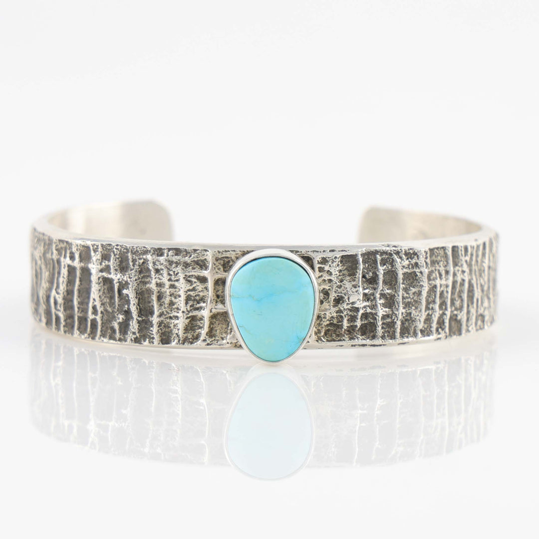Blue Bird Turquoise Cuff