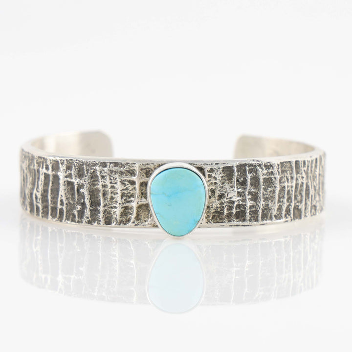 Blue Bird Turquoise Cuff