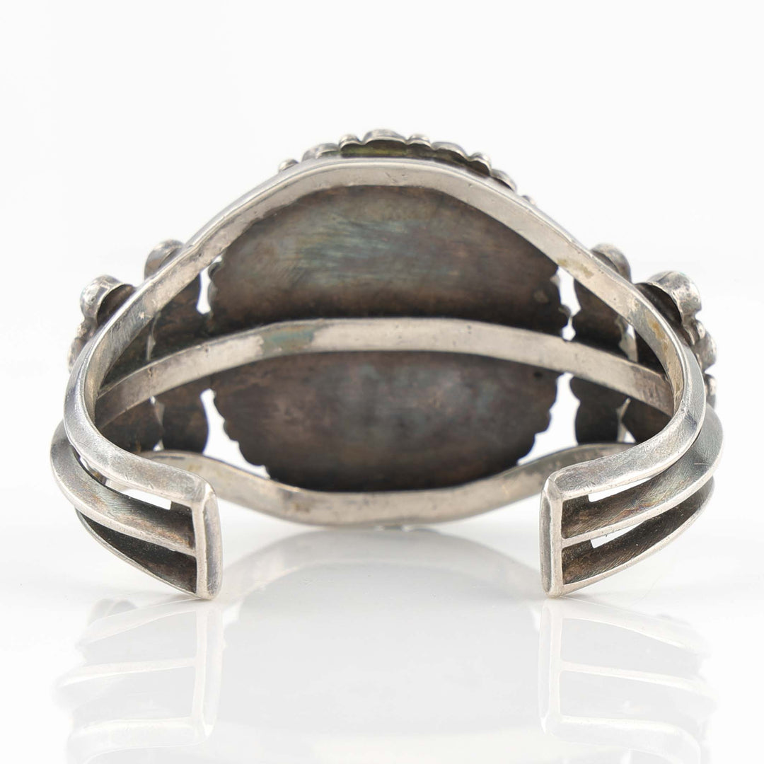 1940s Turquoise Cluster Cuff