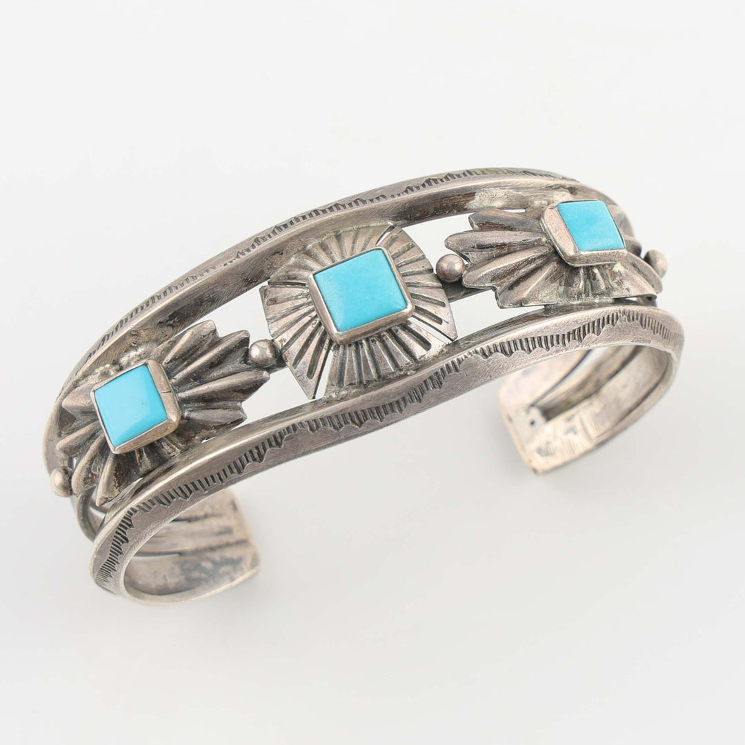 1940s Turquoise Cuff