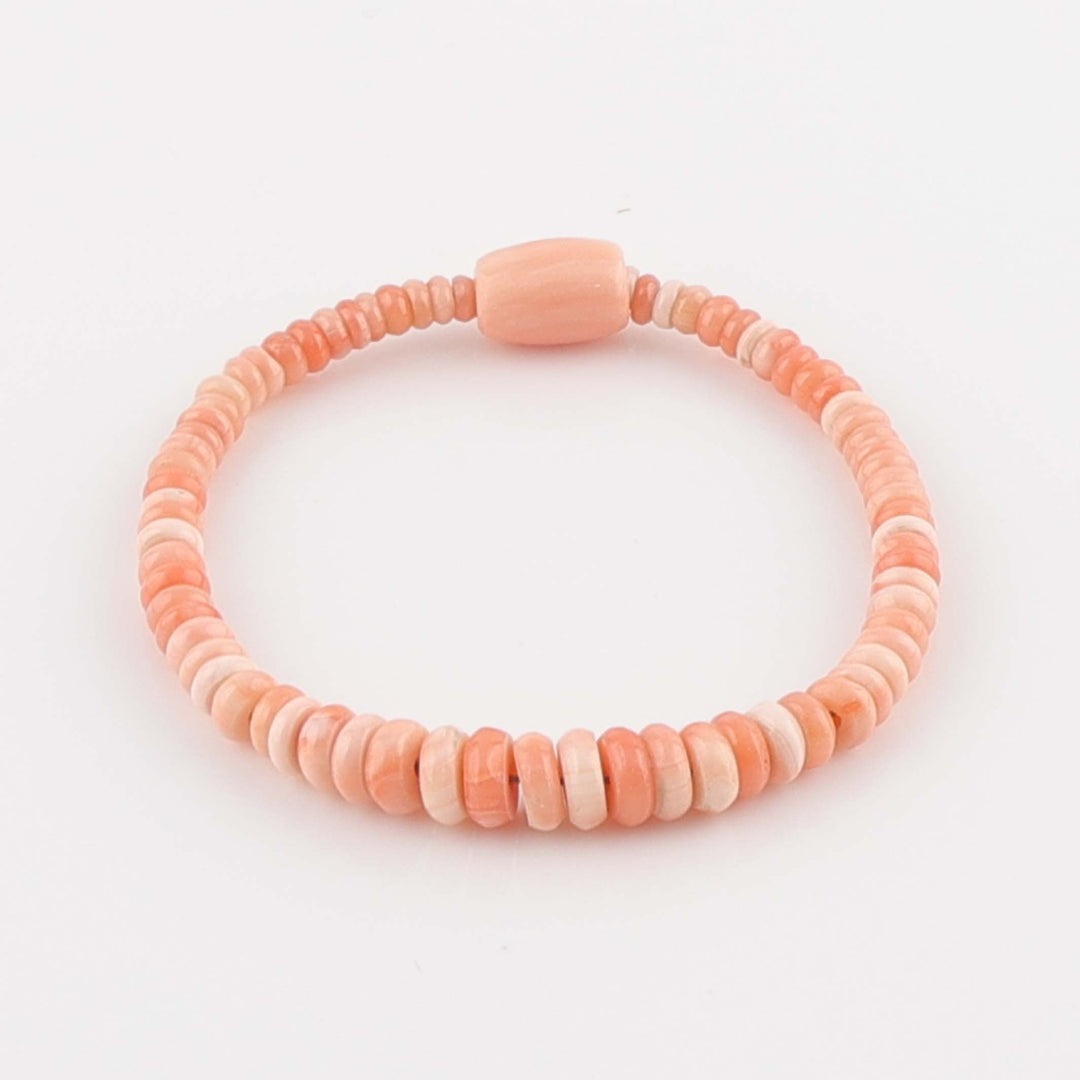 Coral Bead Bracelet
