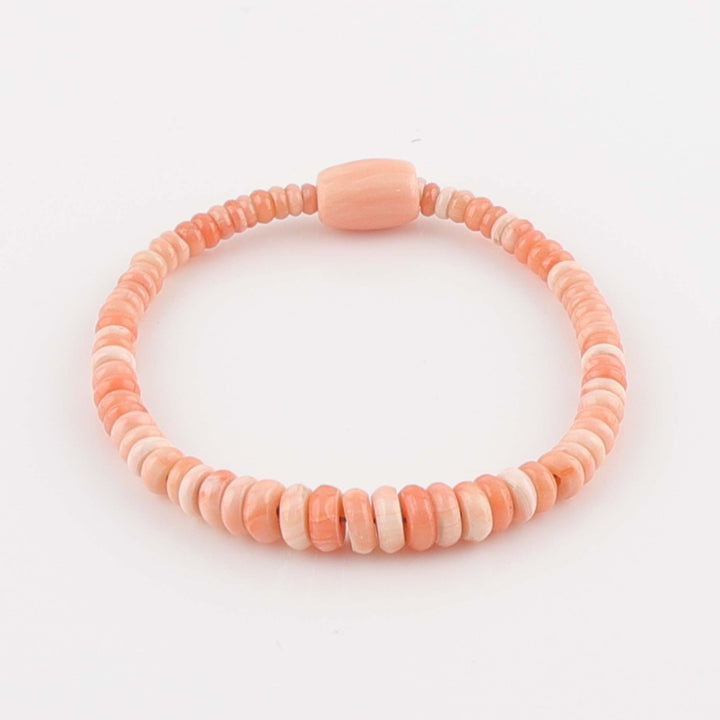 Coral Bead Bracelet