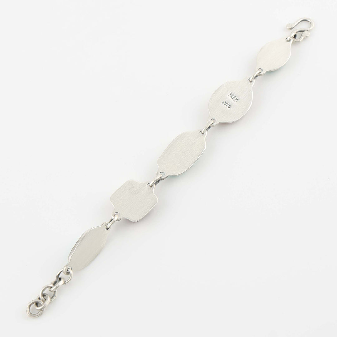 Spiny Oyster and Turquoise Bracelet