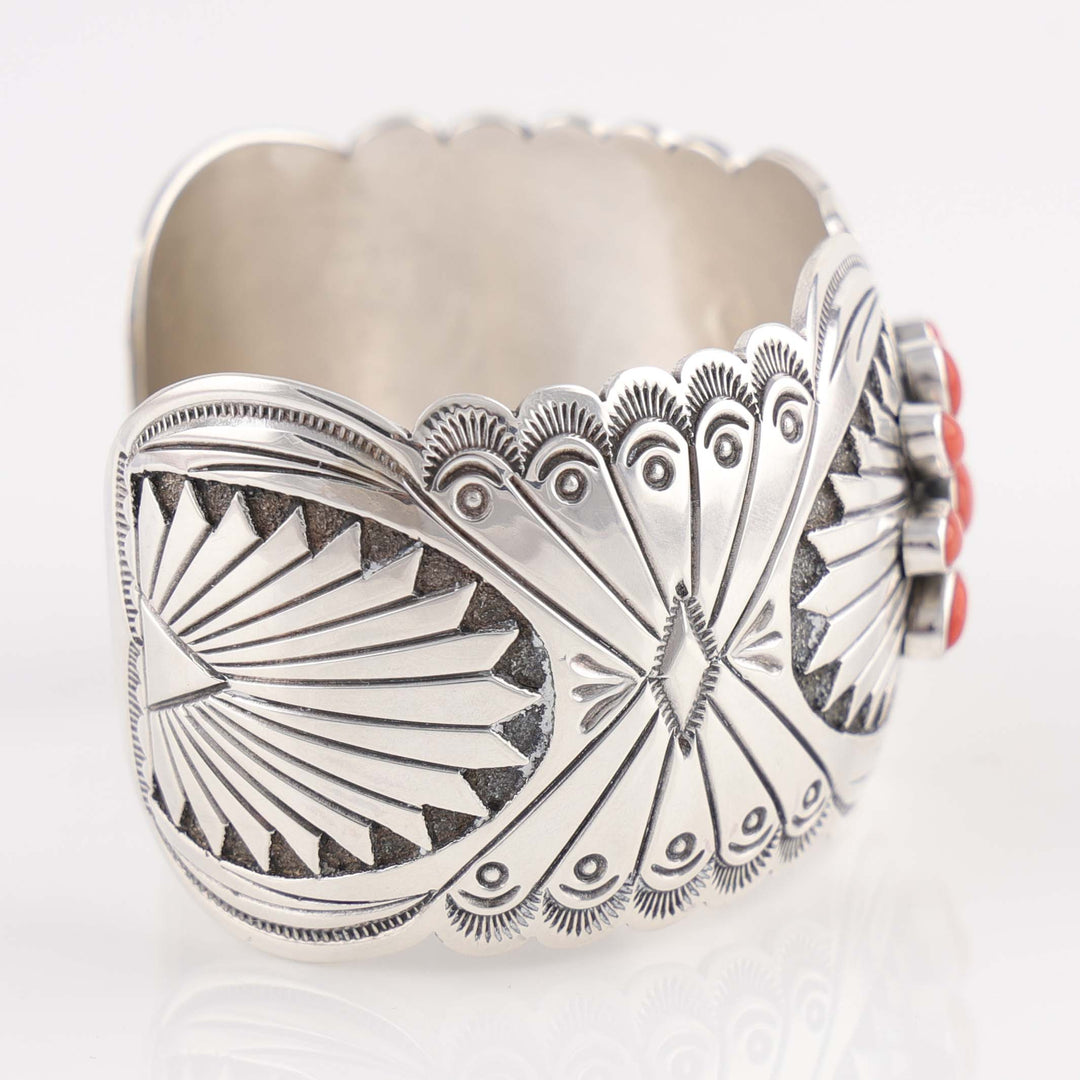 1980s Navajo Coral Cuff