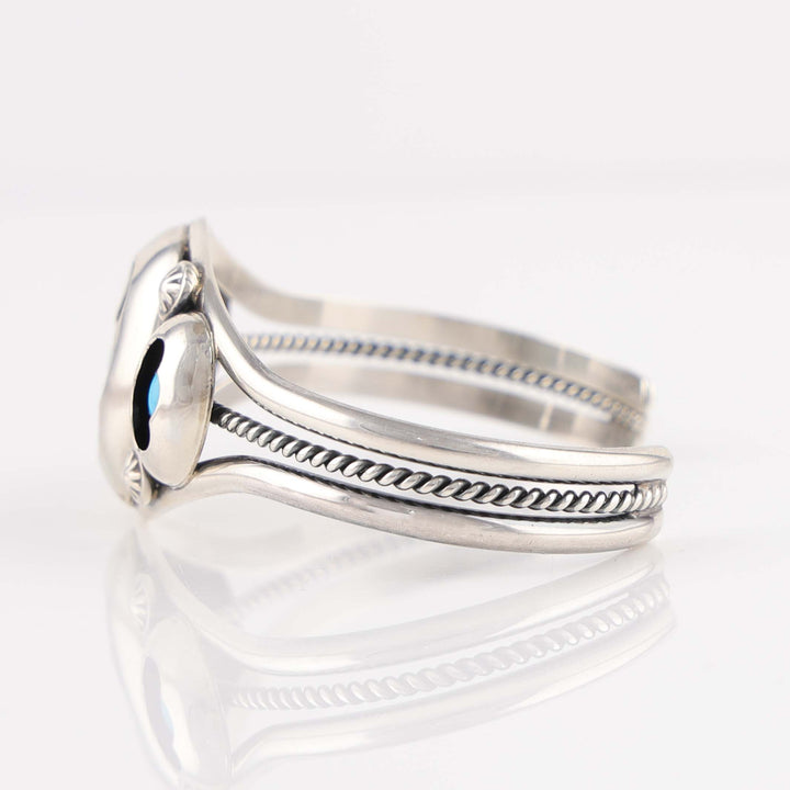 Navajo Turquoise Shadowbox Cuff