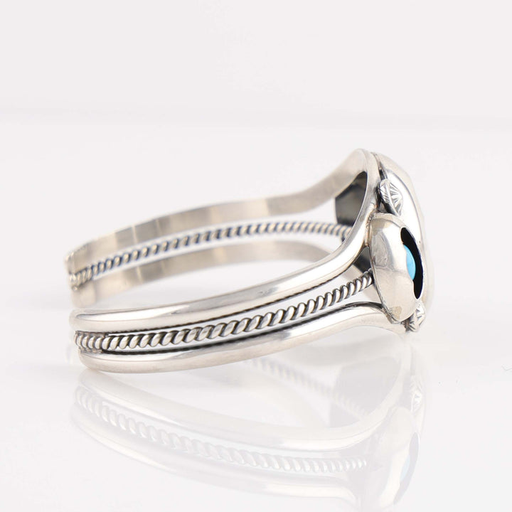Navajo Turquoise Shadowbox Cuff