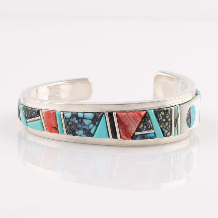 Navajo Cobble Inlay Cuff