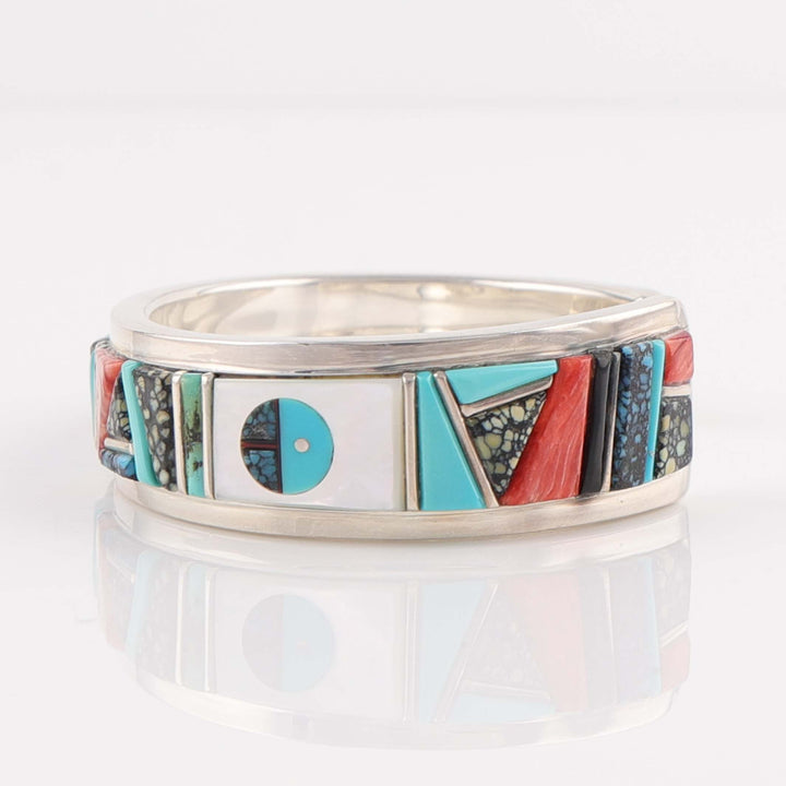 Navajo Cobble Inlay Cuff