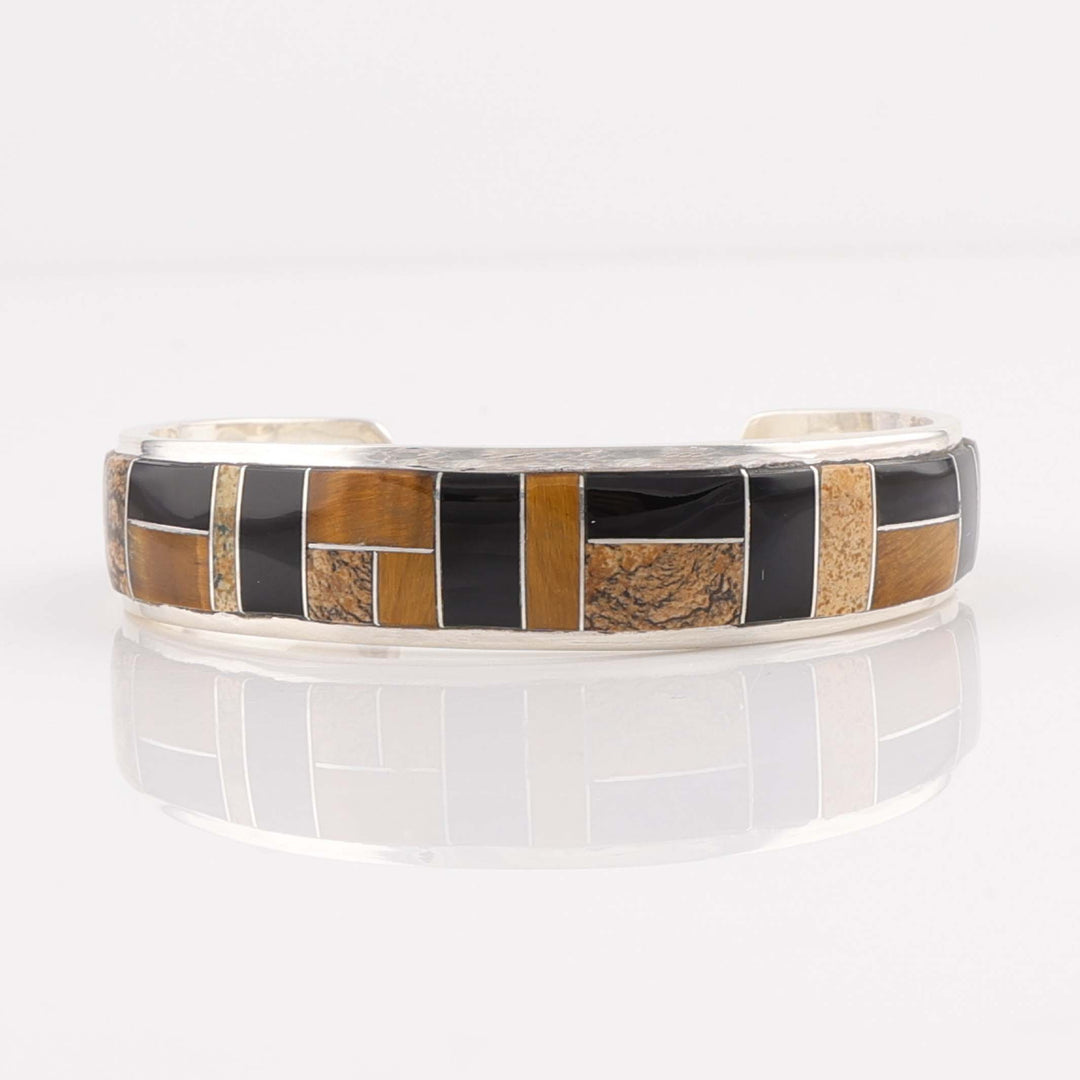 Navajo Inlay Cuff