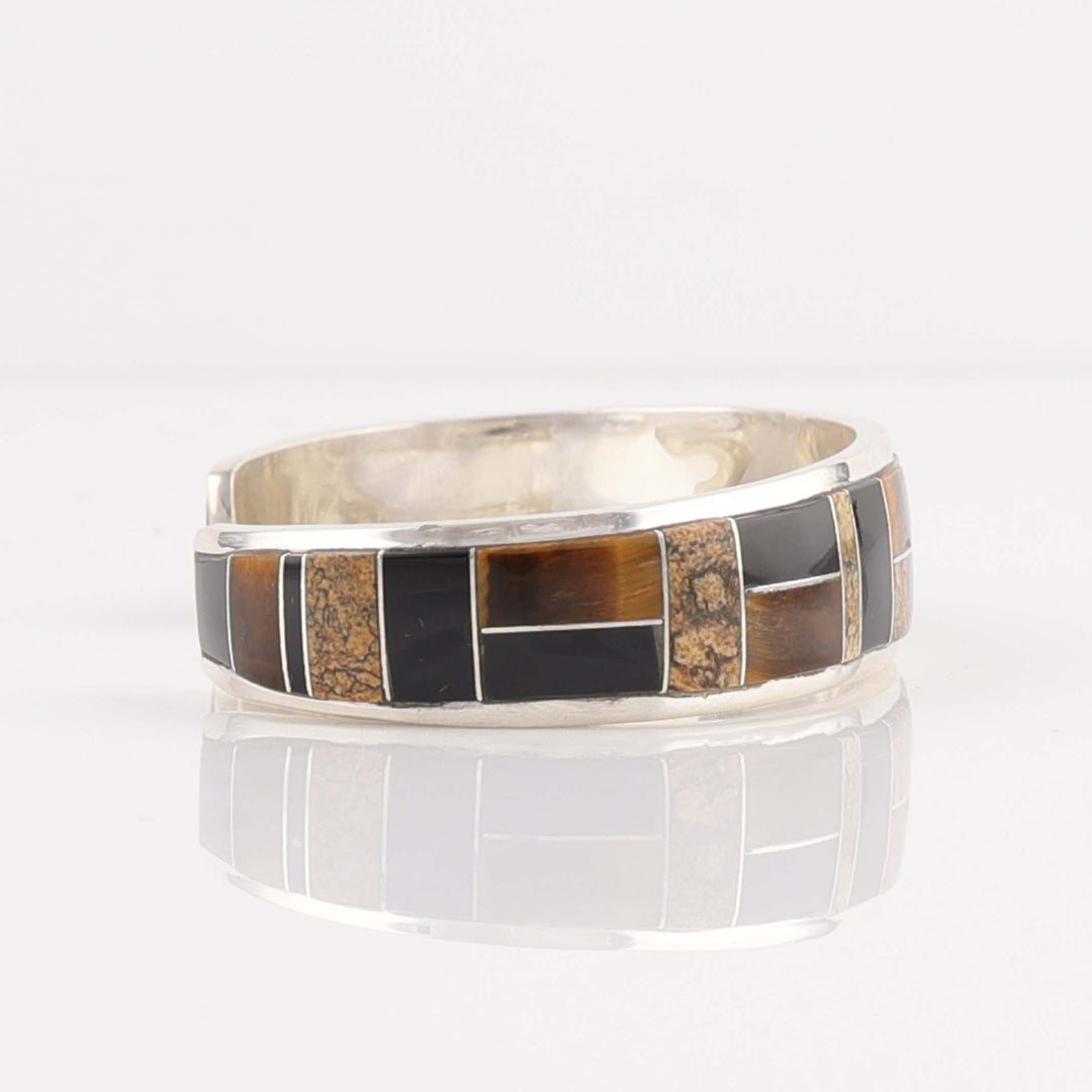 Navajo Inlay Cuff