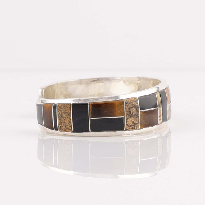 Navajo Inlay Cuff