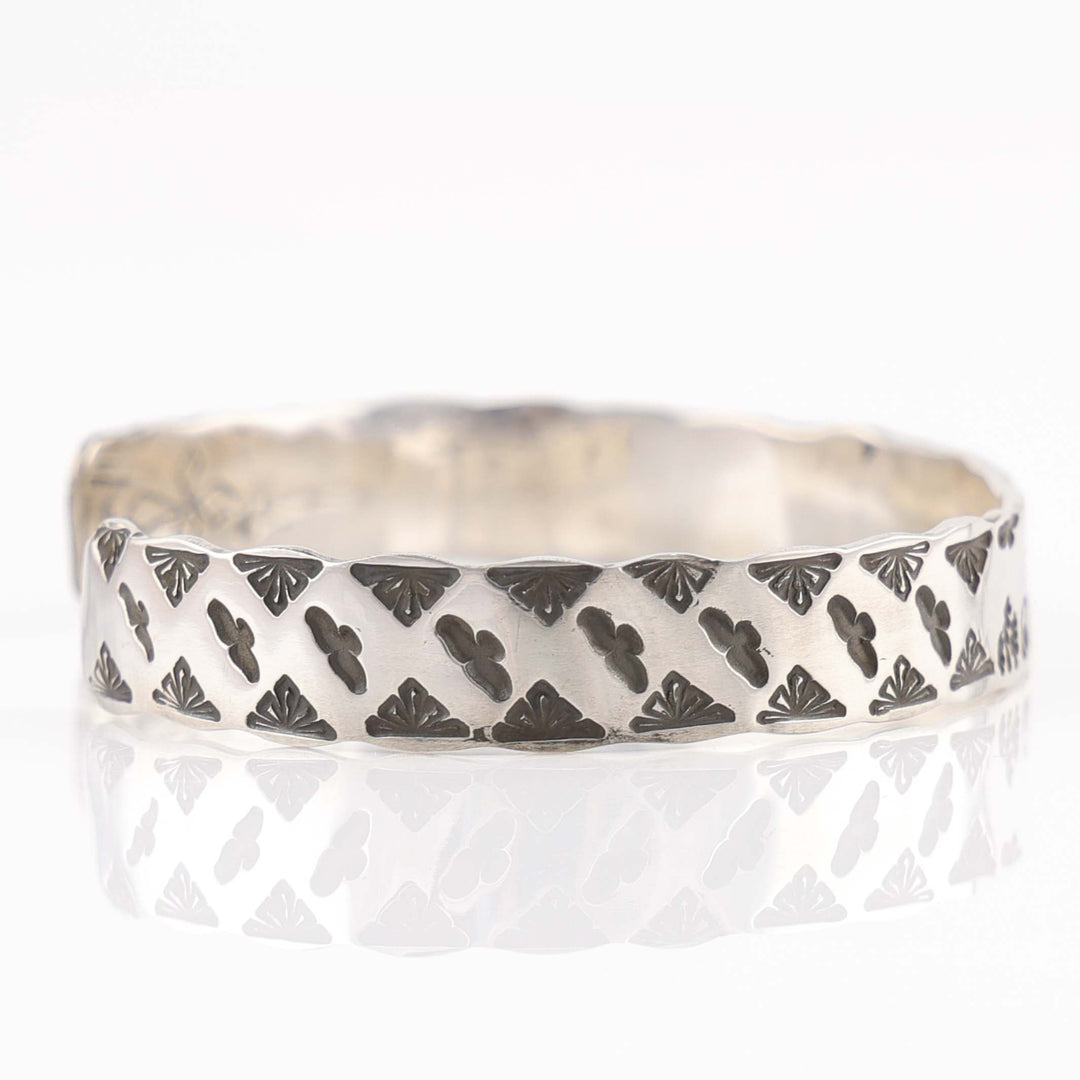 Stamped Landscape Cuff