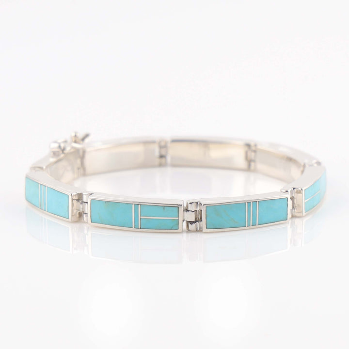 Navajo Turquoise Link Bracelet