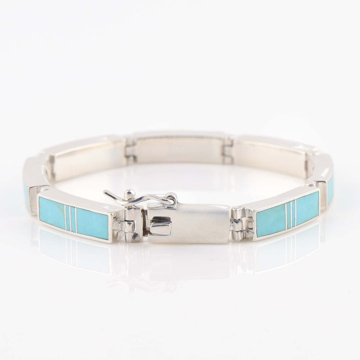 Navajo Turquoise Link Bracelet