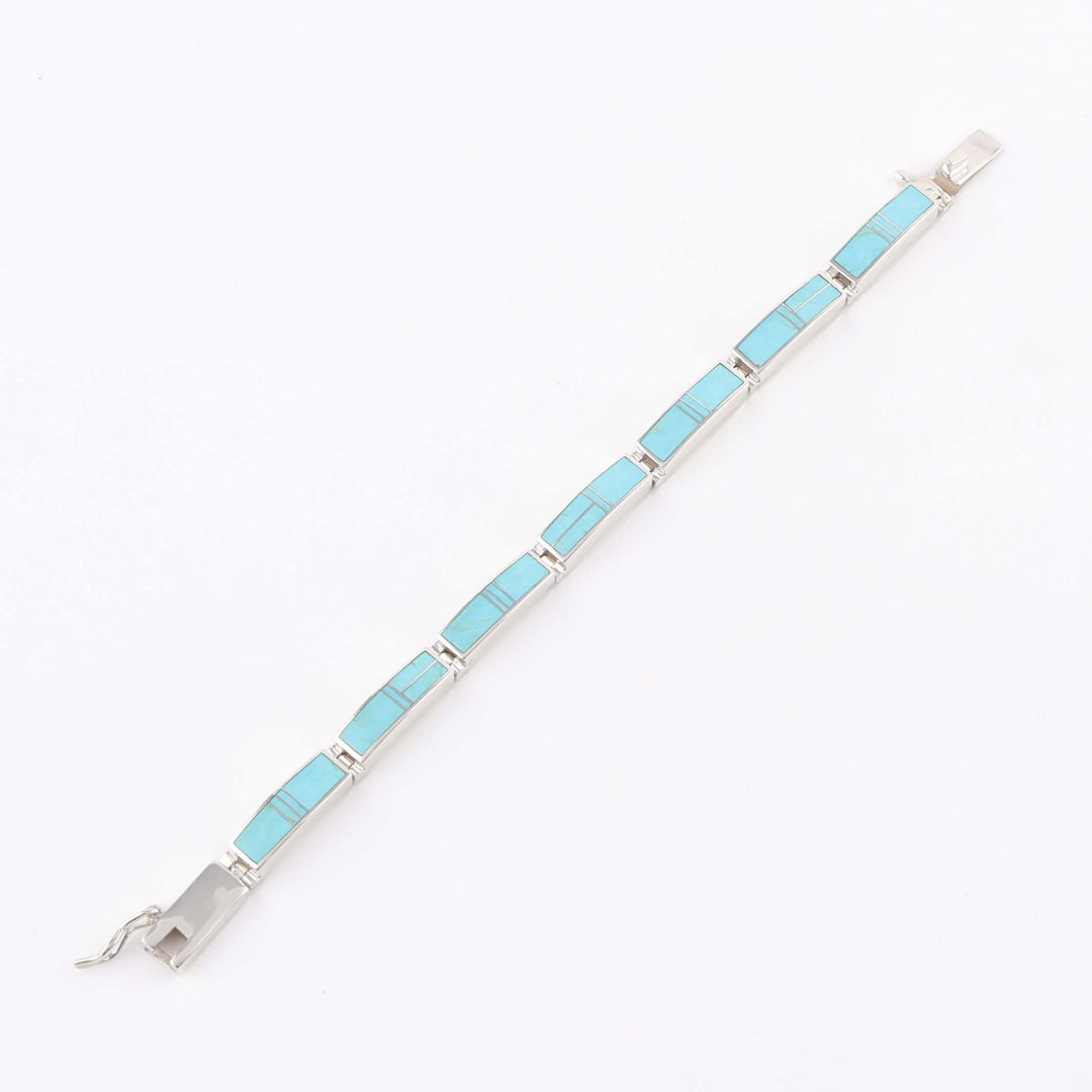 Navajo Turquoise Link Bracelet