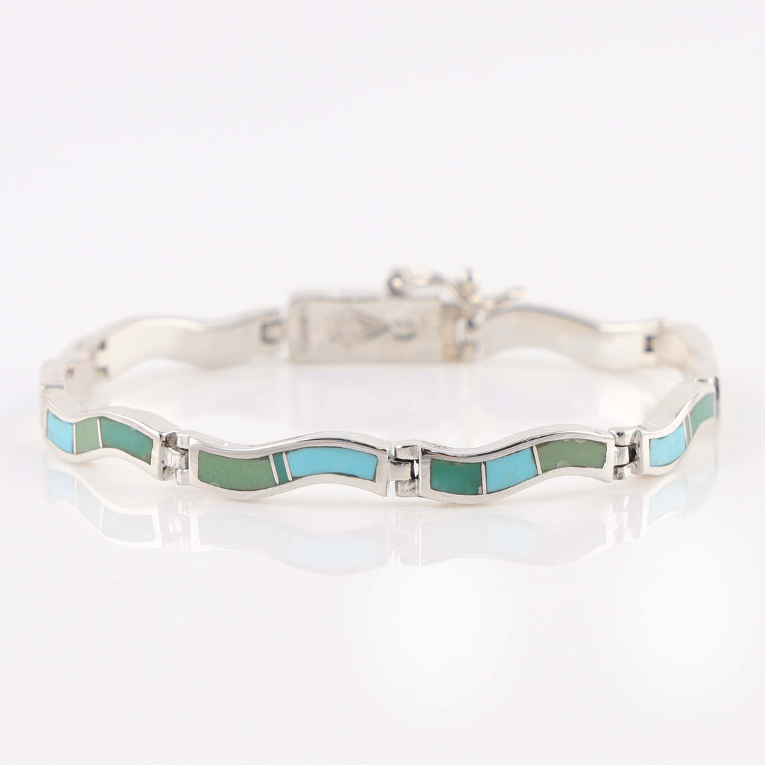 Navajo Turquoise Link Bracelet