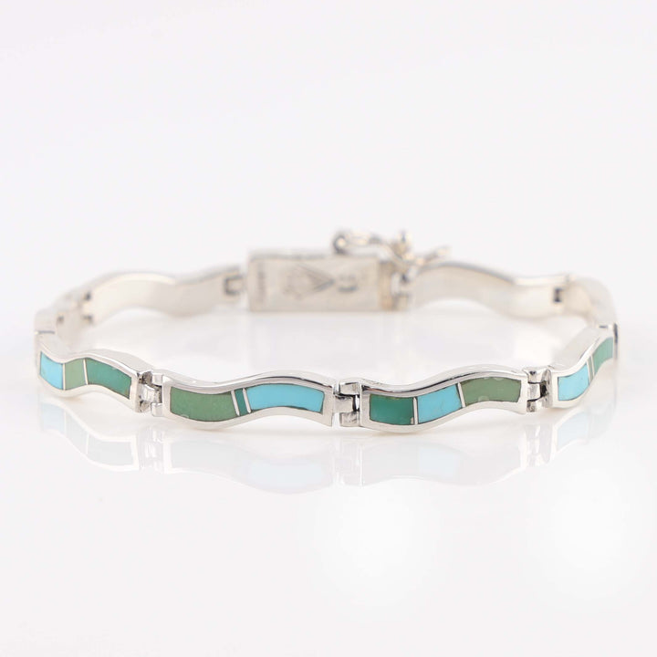 Navajo Turquoise Link Bracelet