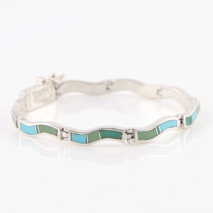 Navajo Turquoise Link Bracelet