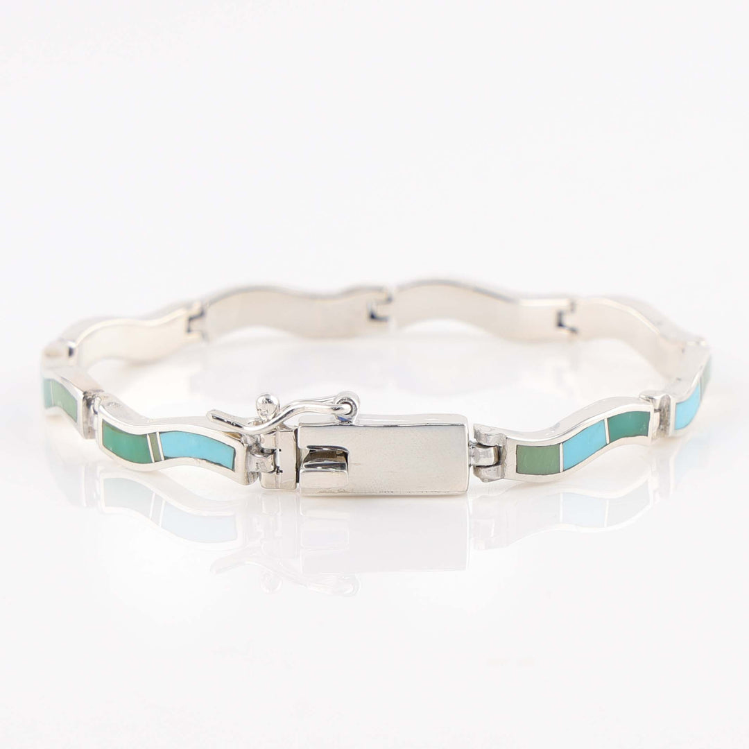 Navajo Turquoise Link Bracelet