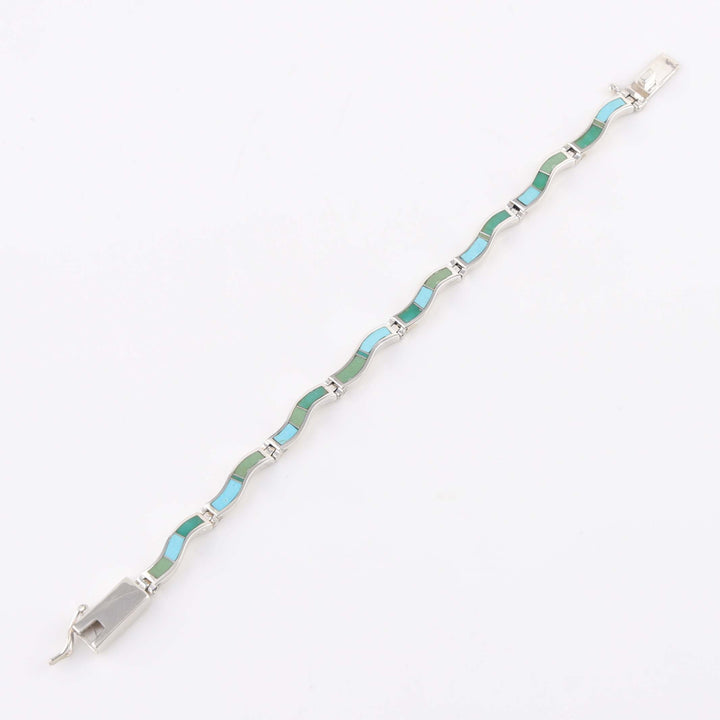 Navajo Turquoise Link Bracelet