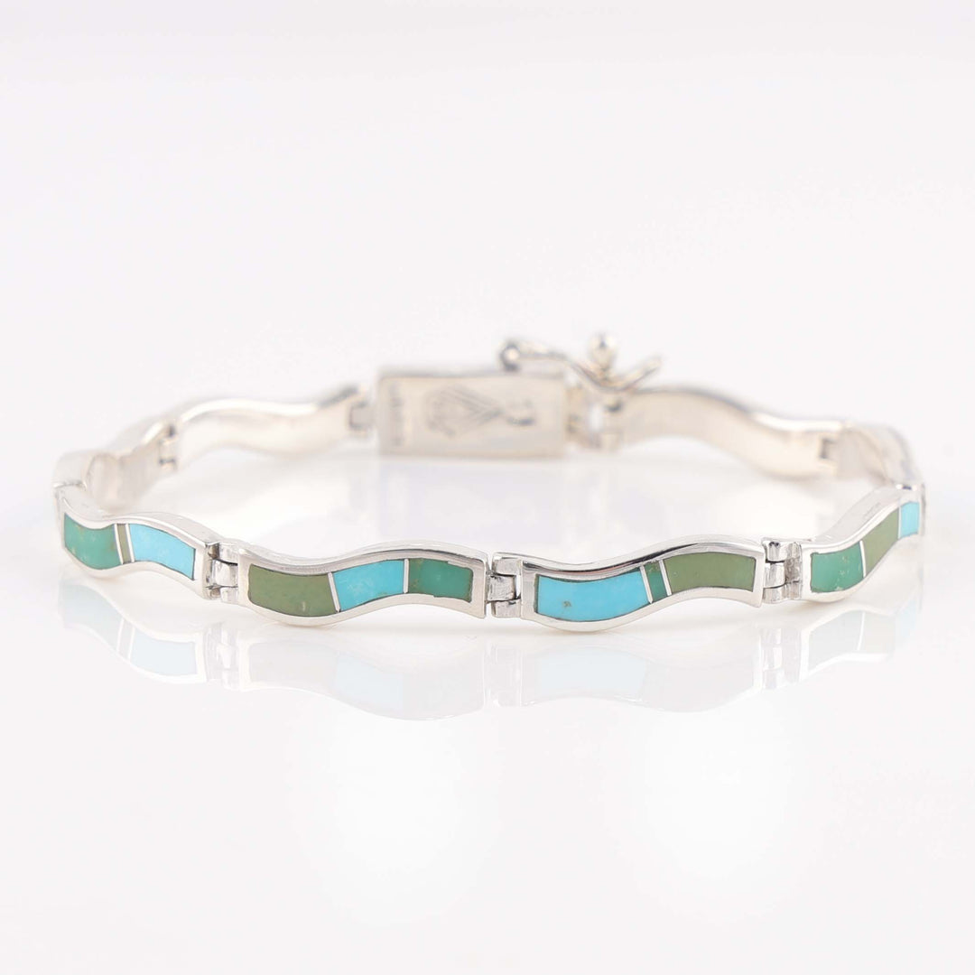 Navajo Turquoise Link Bracelet