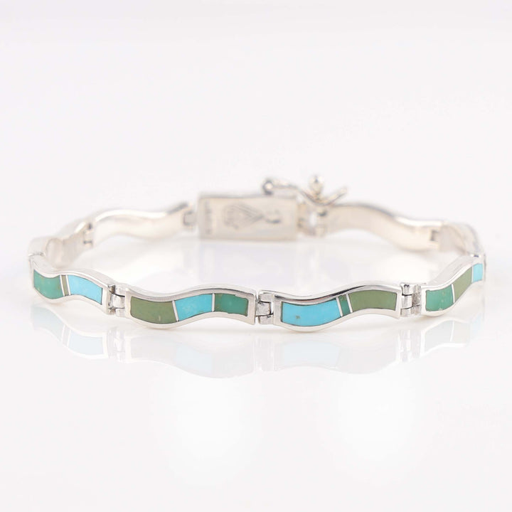 Navajo Turquoise Link Bracelet