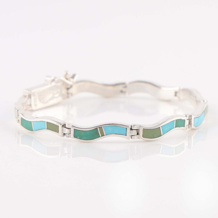 Navajo Turquoise Link Bracelet
