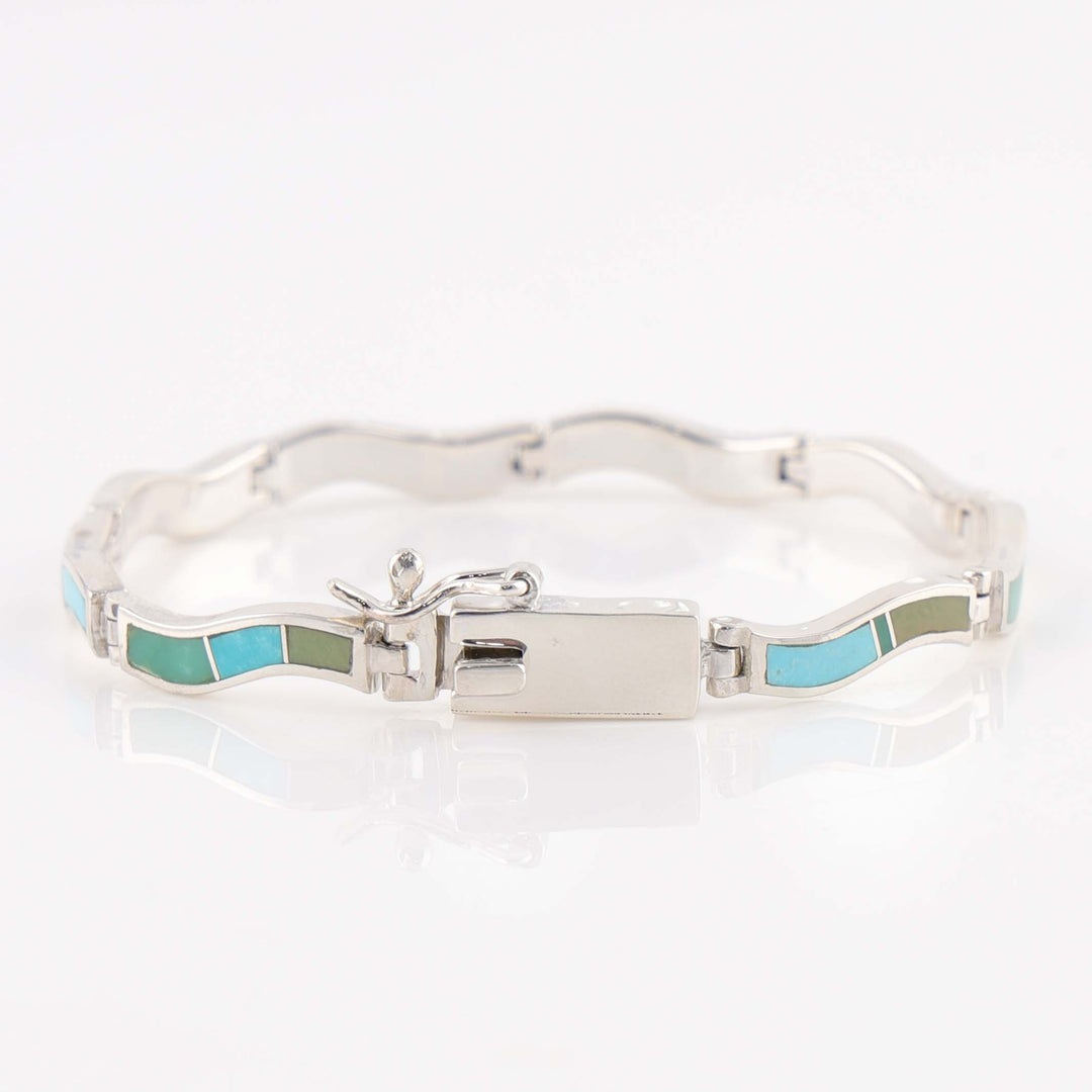 Navajo Turquoise Link Bracelet