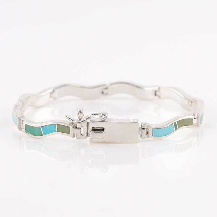 Navajo Turquoise Link Bracelet