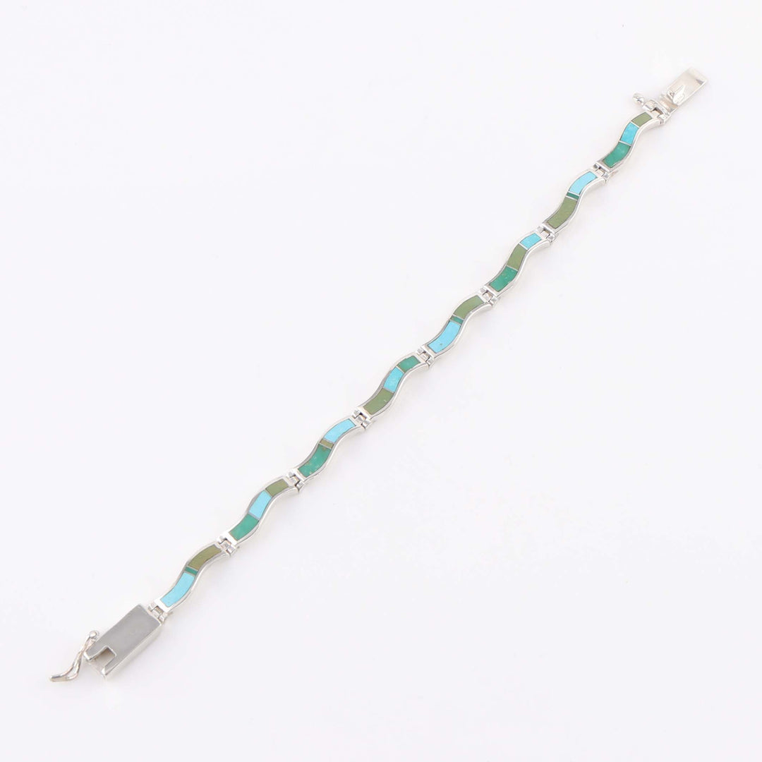 Navajo Turquoise Link Bracelet